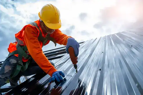 Doing commercial metal roof